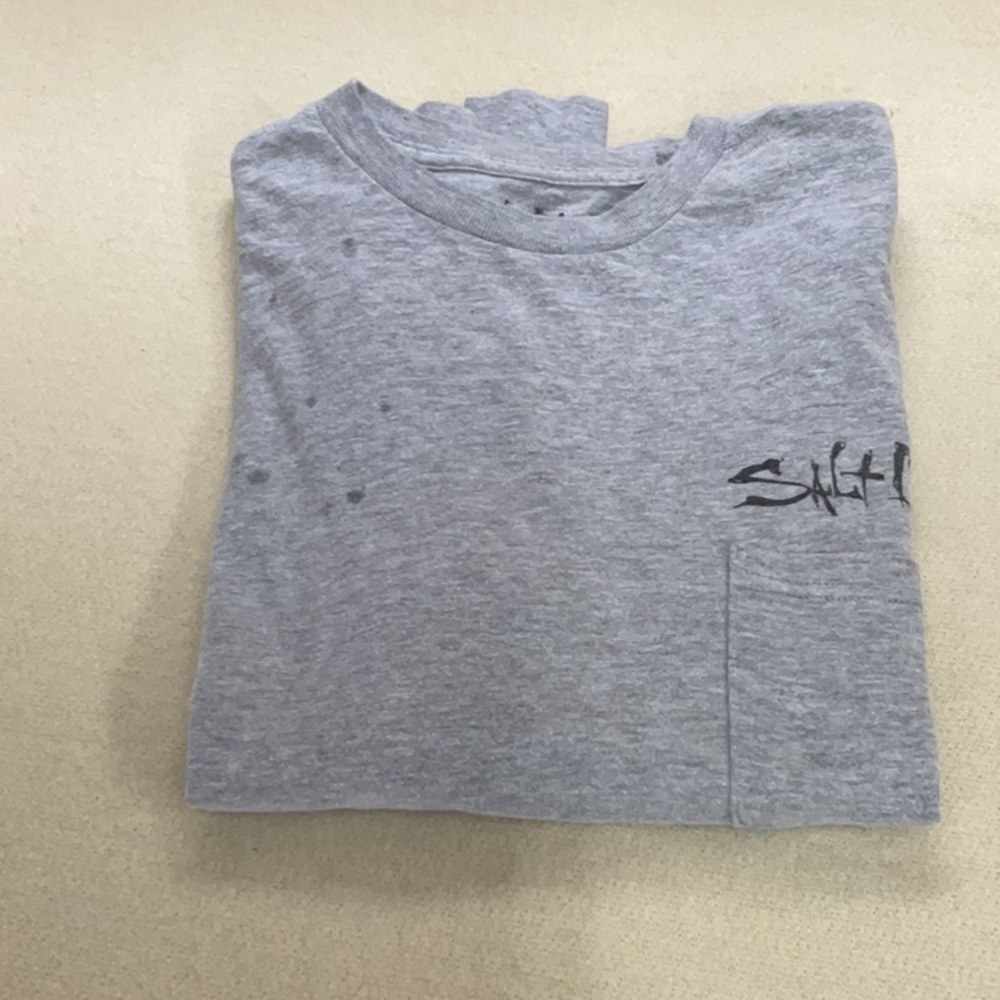 Mens long sleeve salt life t-shirt